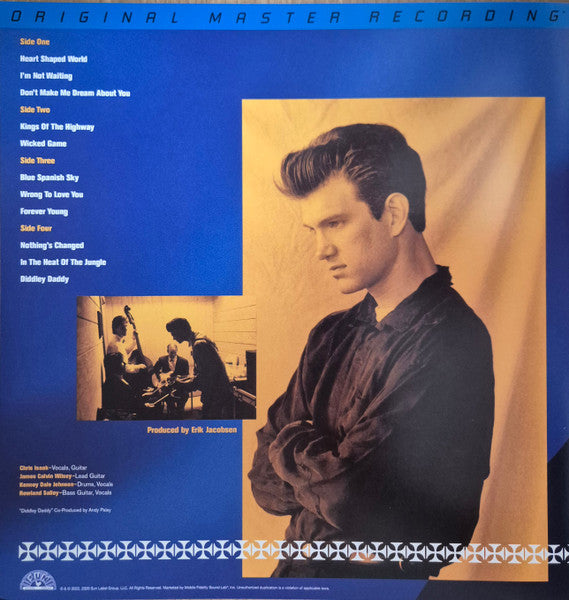Chris Isaak : Heart Shaped World (LP,45 RPM,Album,Reissue,Remastered,Stereo)