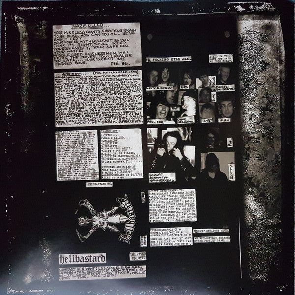 Hellbastard : Ripper Crust (LP,Limited Edition,Remastered,Reissue)