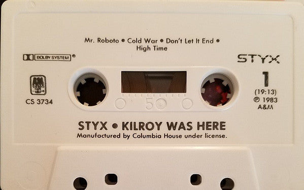 Styx : Kilroy Was Here (Album,Club Edition)