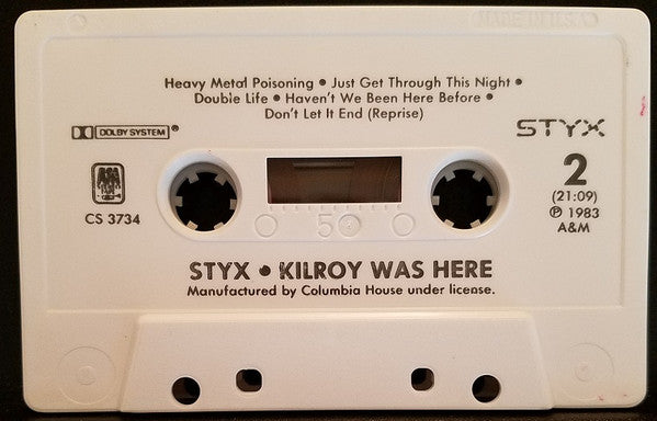 Styx : Kilroy Was Here (Album,Club Edition)
