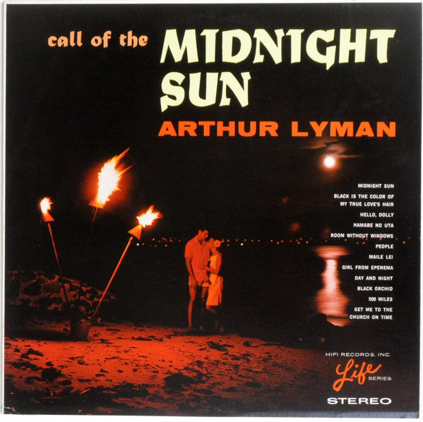 Arthur Lyman : Call Of The Midnight Sun (LP,Album,Stereo)