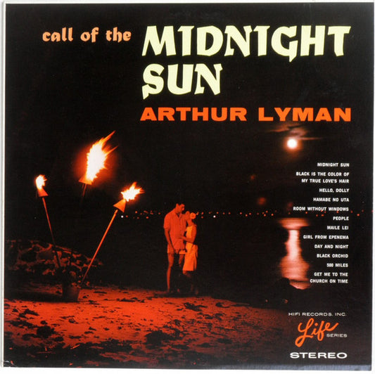 Arthur Lyman : Call Of The Midnight Sun (LP,Album,Stereo)