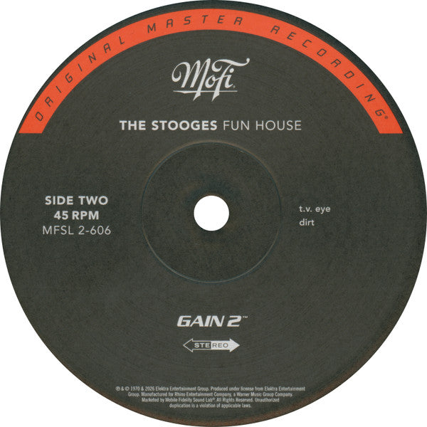 Stooges, The : Fun House (12",45 RPM,Album,Numbered,Reissue,Remastered,Special Edition,Stereo)