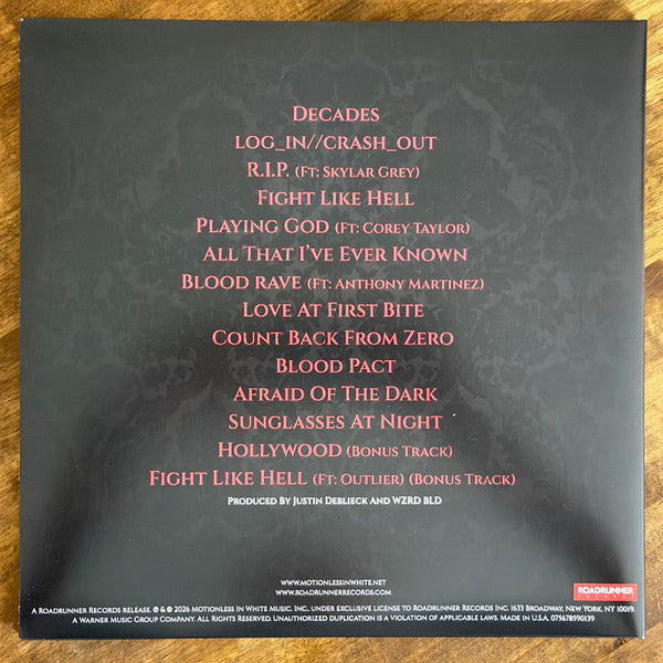 Motionless In White : Decades (LP,Album)