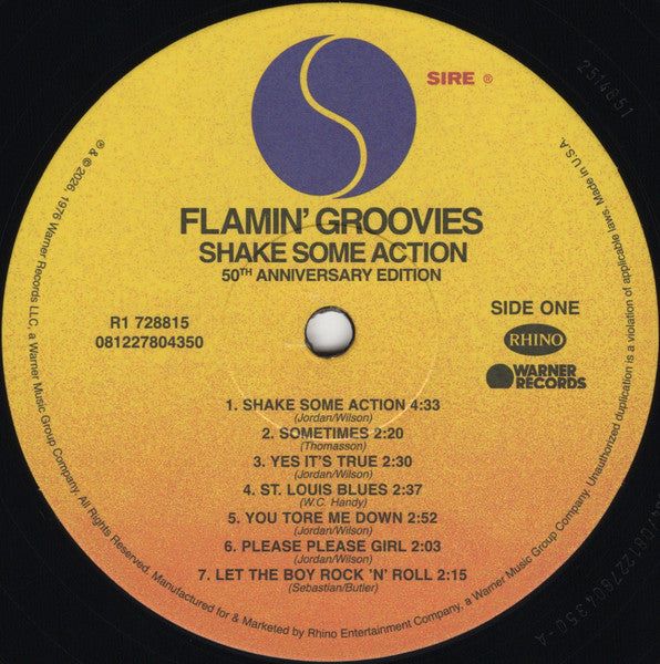 Flamin' Groovies, The : Shake Some Action (LP,Album,Reissue,Remastered)