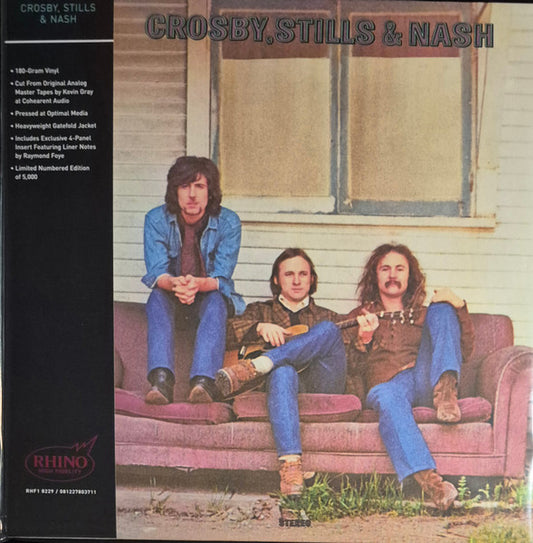 Crosby, Stills & Nash : Crosby, Stills & Nash (LP,Album,Limited Edition,Reissue,Stereo)