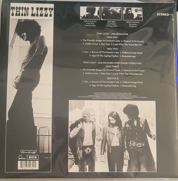 Thin Lizzy : Thin Lizzy (12",Album)