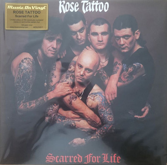 Rose Tattoo : Scarred For life (LP,Numbered,Reissue,Stereo)