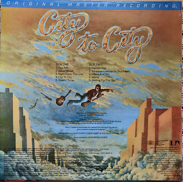 Gerry Rafferty : City To City (LP,Album,Limited Edition,Reissue,Remastered)
