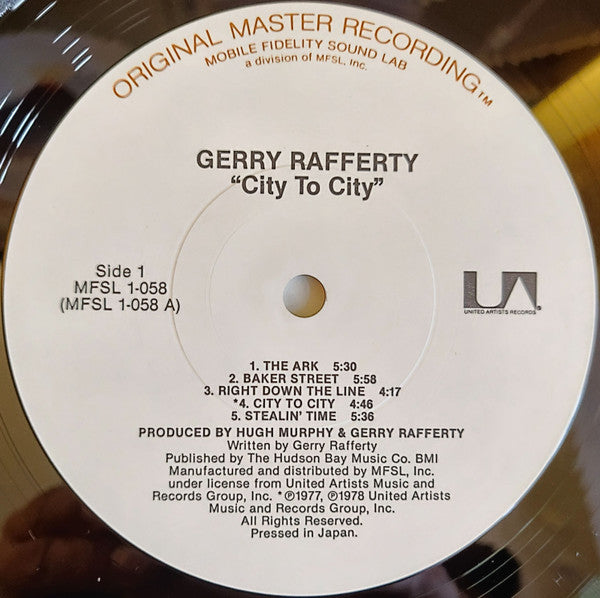 Gerry Rafferty : City To City (LP,Album,Limited Edition,Reissue,Remastered)
