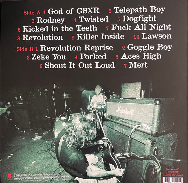 Zeke : Kicked In The Teeth (LP,Album,Limited Edition,Numbered,Reissue,Stereo)