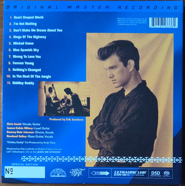 Chris Isaak : Heart Shaped World (Hybrid,Stereo,Album,Numbered,Reissue,Remastered,Special Edition)