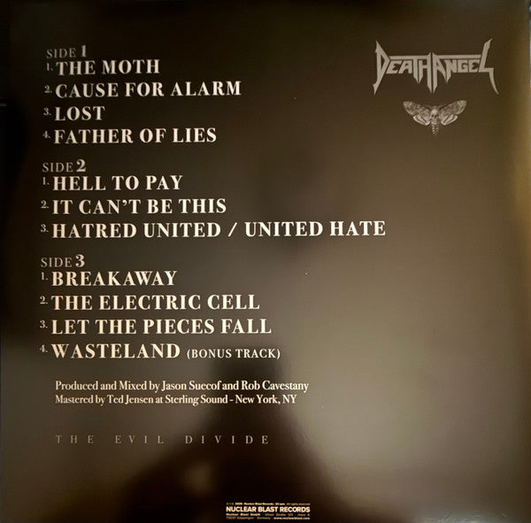 Death Angel (2) : The Evil Divide (LP)