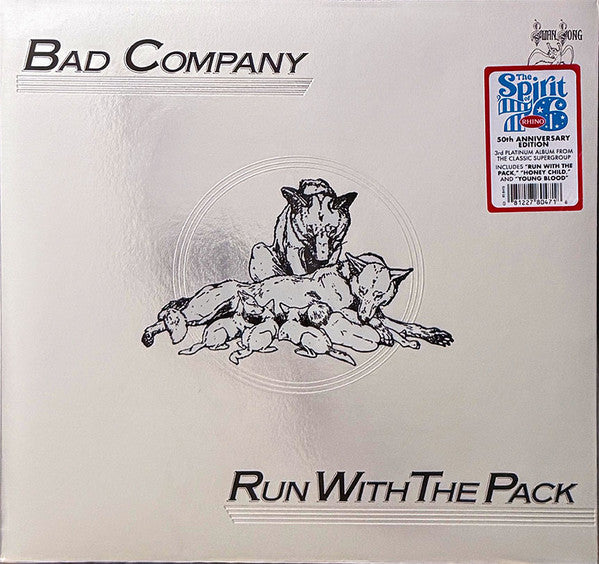 Bad Company (3) : Run With The Pack (LP,Album,Reissue,Stereo)
