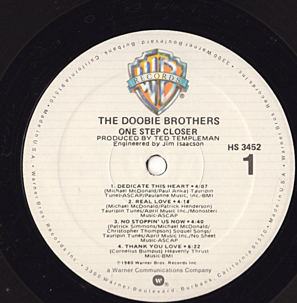 Doobie Brothers, The : One Step Closer (LP,Album)