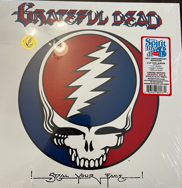 Grateful Dead, The : Steal Your Face (50th Anniversary Remaster) (LP,Album,Limited Edition,Reissue,Stereo)