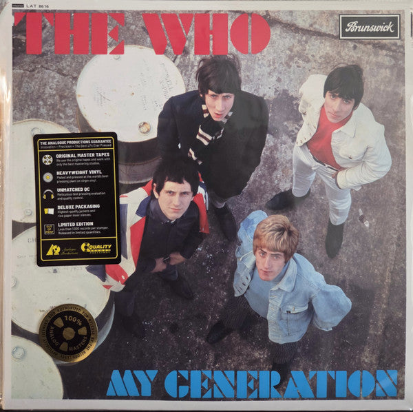 Who, The : My Generation (12",45 RPM,Album,Limited Edition,Reissue,Mono)