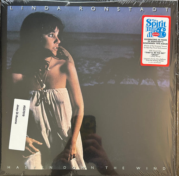 Linda Ronstadt : Hasten Down The Wind (LP,Album,Reissue,Stereo)