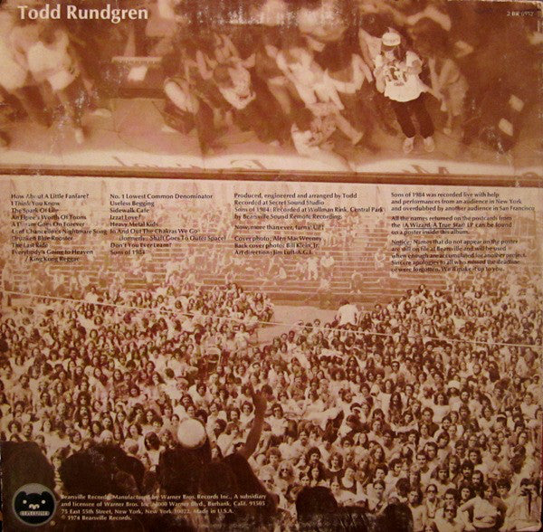 Todd Rundgren : Todd (LP,Album)