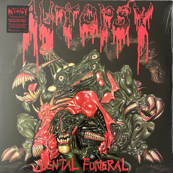 Autopsy (2) : Mental Funeral (LP,Album,Limited Edition,Reissue,Remastered)