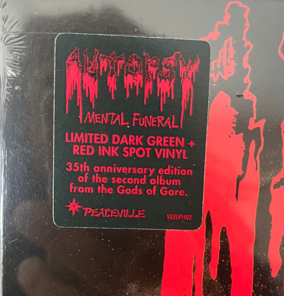 Autopsy (2) : Mental Funeral (LP,Album,Limited Edition,Reissue,Remastered)