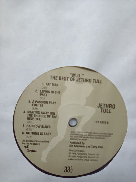 Jethro Tull : M.U.- The Best Of Jethro Tull (LP,Compilation,Reissue)
