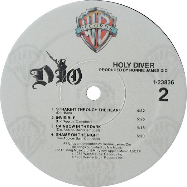 Dio (2) : Holy Diver (LP,Album)