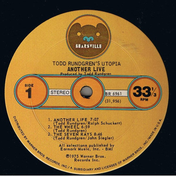 Utopia (5) : Another Live (LP,Album)