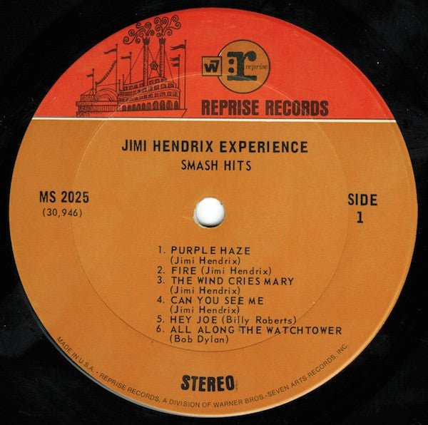 Jimi Hendrix Experience, The : Smash Hits (LP,Compilation)