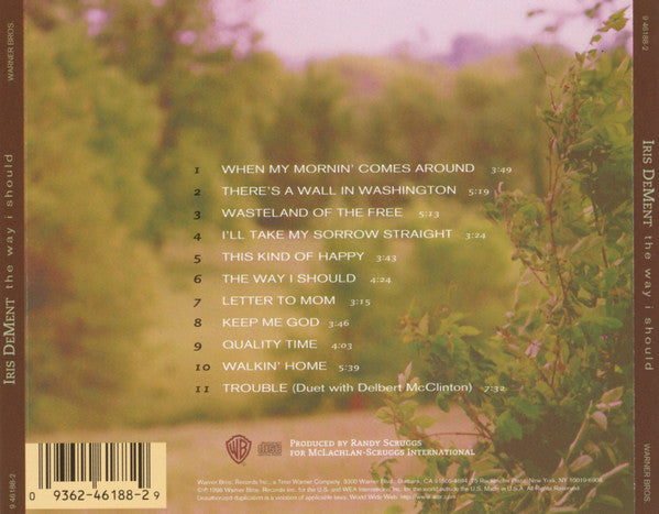 Iris DeMent : The Way I Should (Album)