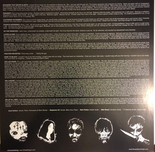 Roses Never Fade : Fade To Black (LP,Album,Limited Edition)