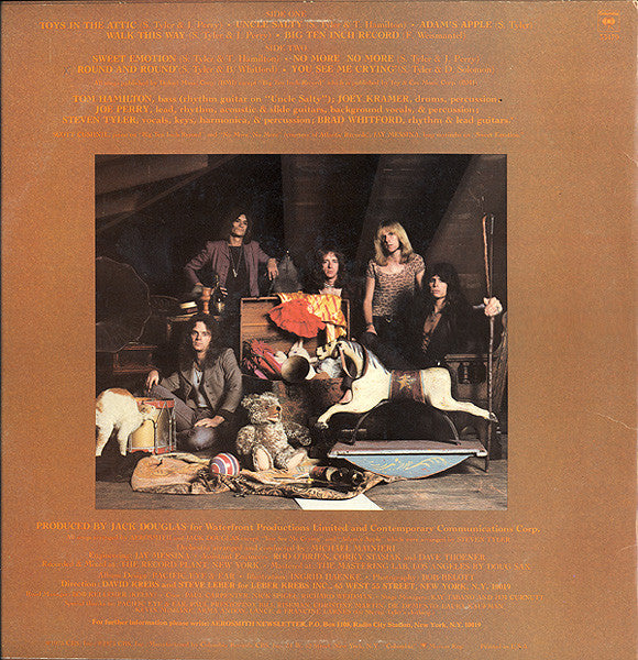 Aerosmith : Toys In The Attic (LP,Album)