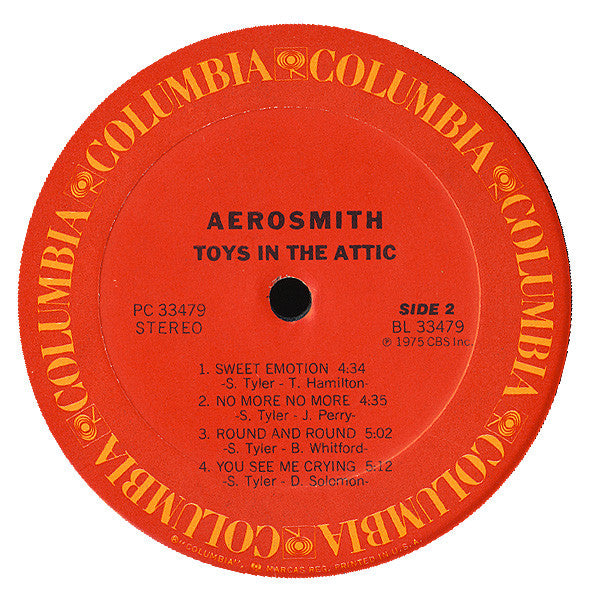 Aerosmith : Toys In The Attic (LP,Album)