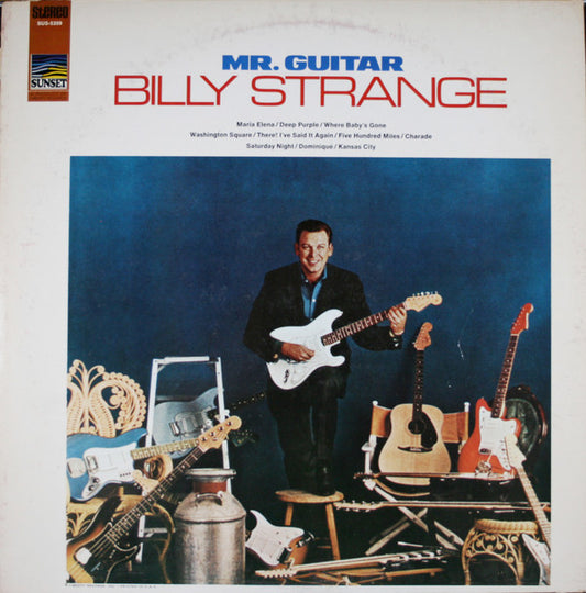 Billy Strange : Mr. Guitar (LP,Album,Reissue,Styrene,Stereo)