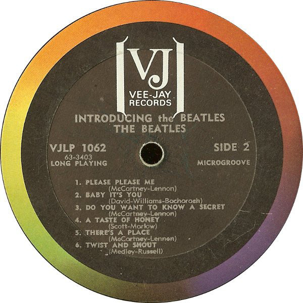 Beatles, The : Introducing... The Beatles (LP,Album,Mono)