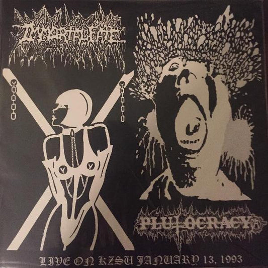 Immortal Fate / Plutocracy : Live On KZSU January 13, 1993 (LP,Limited Edition)