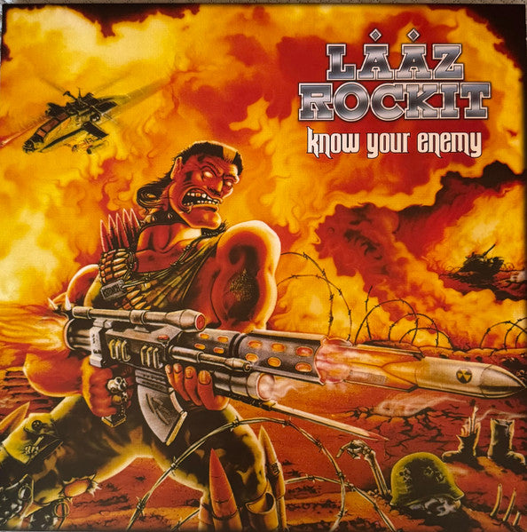 Laaz Rockit : Know Your Enemy (LP,Album,Limited Edition,Reissue,Remastered)