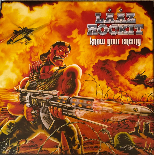 Laaz Rockit : Know Your Enemy (LP,Album,Limited Edition,Reissue,Remastered)