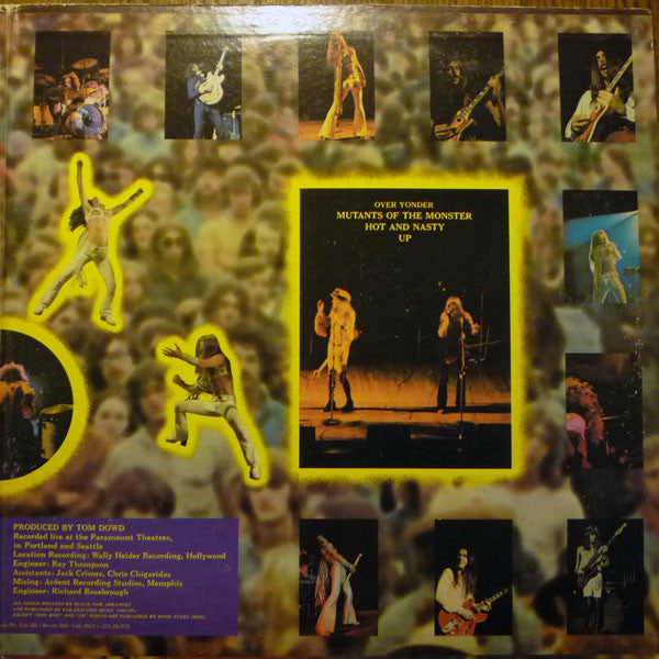 Black Oak Arkansas : Raunch 'N' Roll Live (LP,Album)