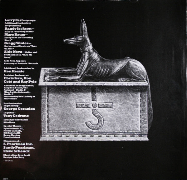 Blue Öyster Cult : The Revölution By Night (LP,Album,Stereo)