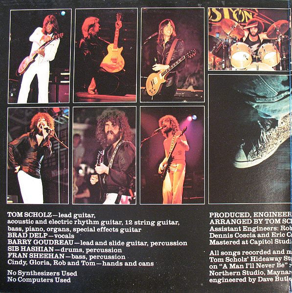 Boston : Don't Look Back (LP,Album)