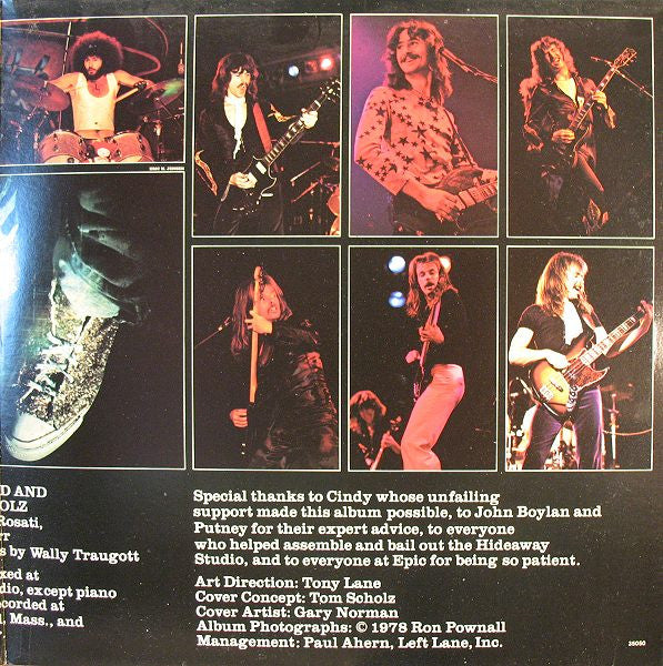 Boston : Don't Look Back (LP,Album)