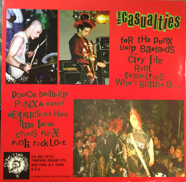 Casualties, The : For The Punx (LP,Album)