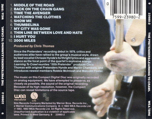 Pretenders, The : Learning To Crawl (Album)