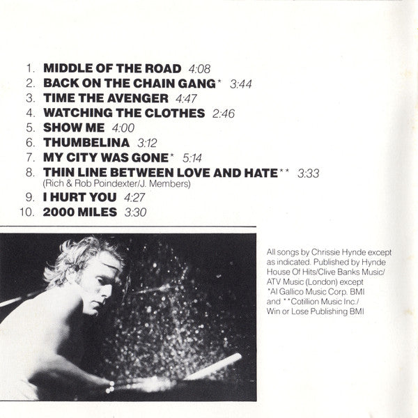 Pretenders, The : Learning To Crawl (Album)