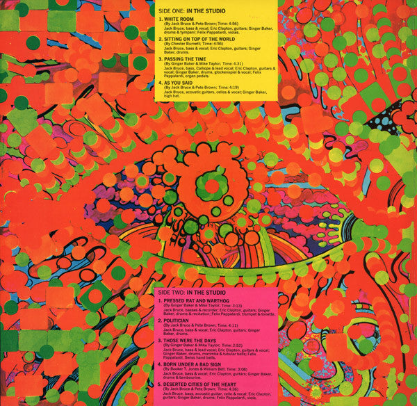 Cream (2) : Wheels Of Fire (LP,Album,Reissue,Limited Edition)