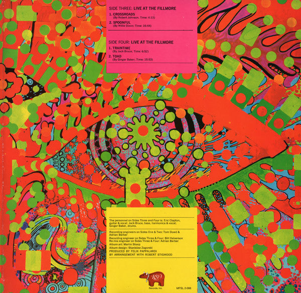 Cream (2) : Wheels Of Fire (LP,Album,Reissue,Limited Edition)