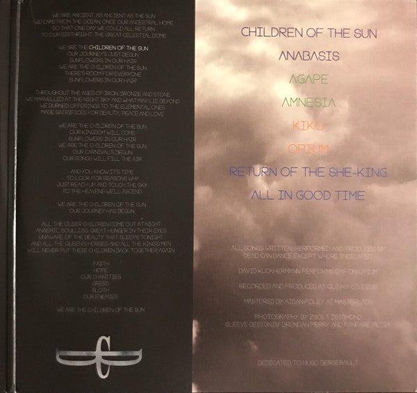Dead Can Dance : Anastasis (LP,Album)