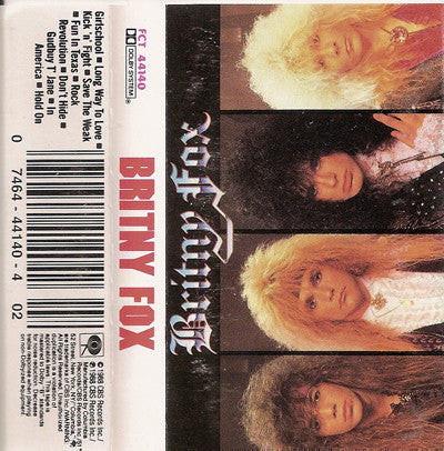 Britny Fox : Britny Fox (Album)