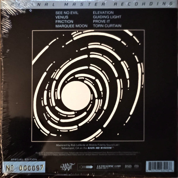 Television : Marquee Moon (Hybrid,Stereo,Album,Numbered,Reissue,Remastered,Special Edition)